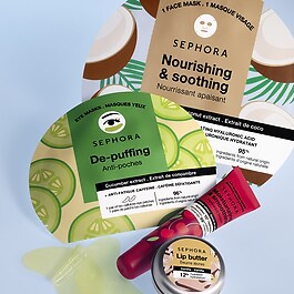 Maske mod trætte øjne - Masker af bio-cellulose